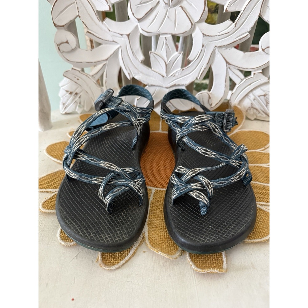 Chaco Zx2 Classic Athletic Sandals Angular Teal J106124 Women's Size 9
